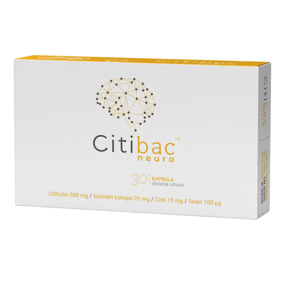 Citibac Neuro, 30 kapsula