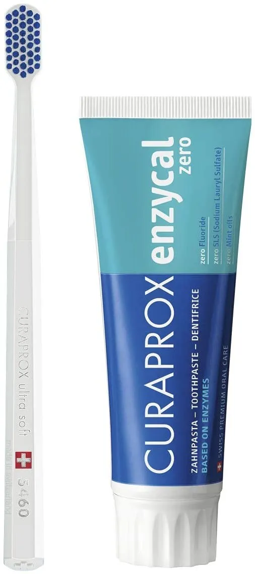 Curaprox zubna pasta Enzycal Zero + Curaprox četkica 5460 gratis