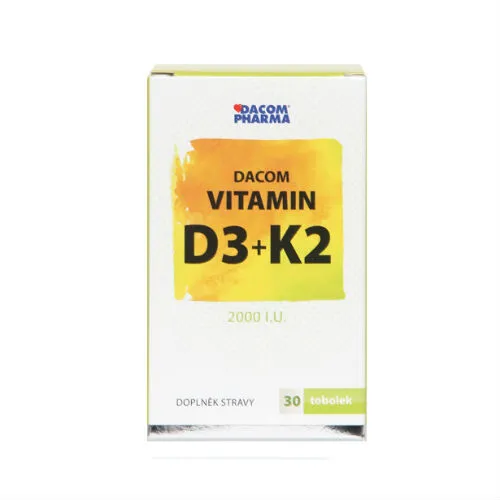 Dacom D3 VITAMIN 2000IU + K2 30 kapsula