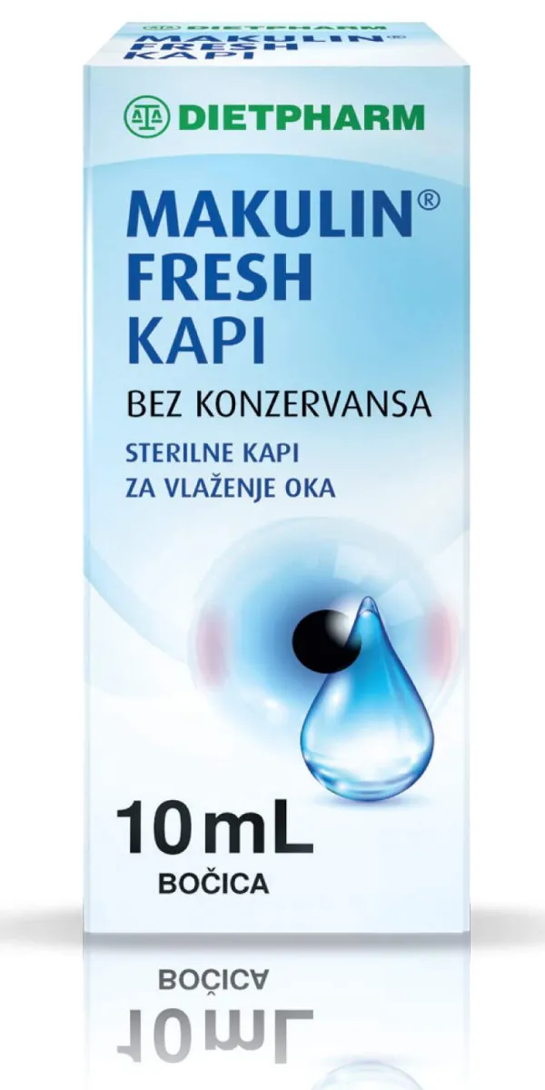 Dietpharm Makulin Fresh Kapi za oči, 10 ml