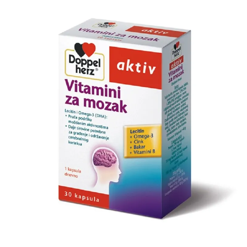 Doppel Herz Aktiv Vitamini za mozak 30 kapsula