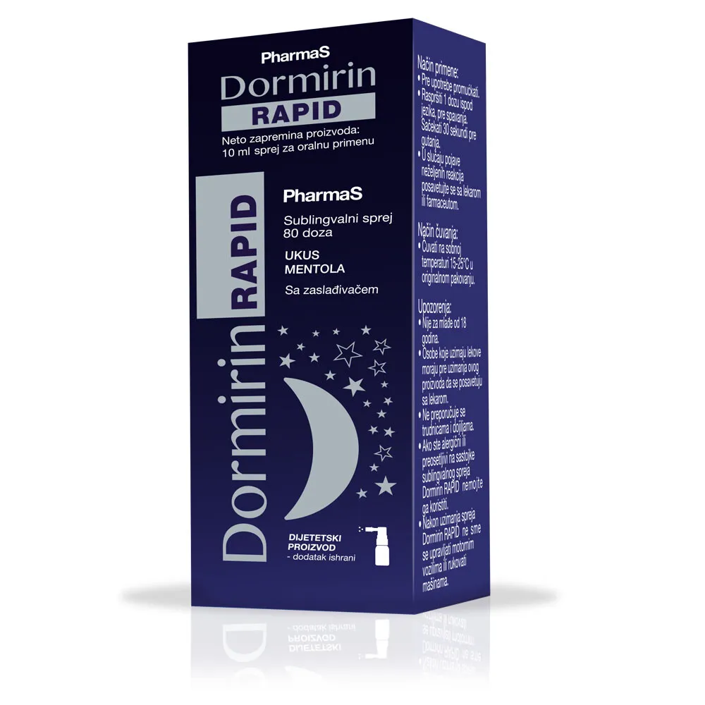 Dormirin Rapid, sprej 10 ml