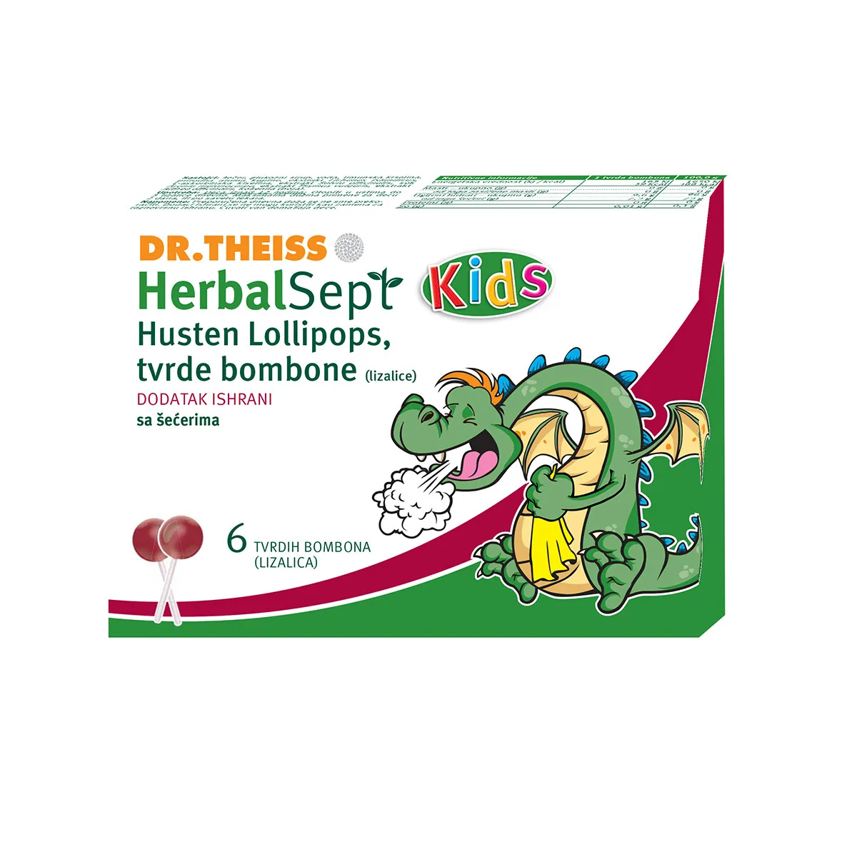 Dr. Theiss herbalsept kids 24 pastile