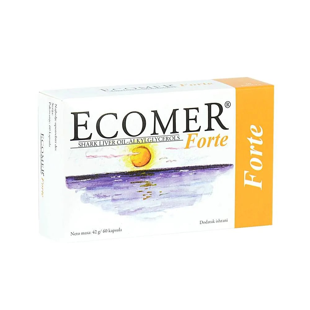 Ecomer forte 500 mg 60 kapsula