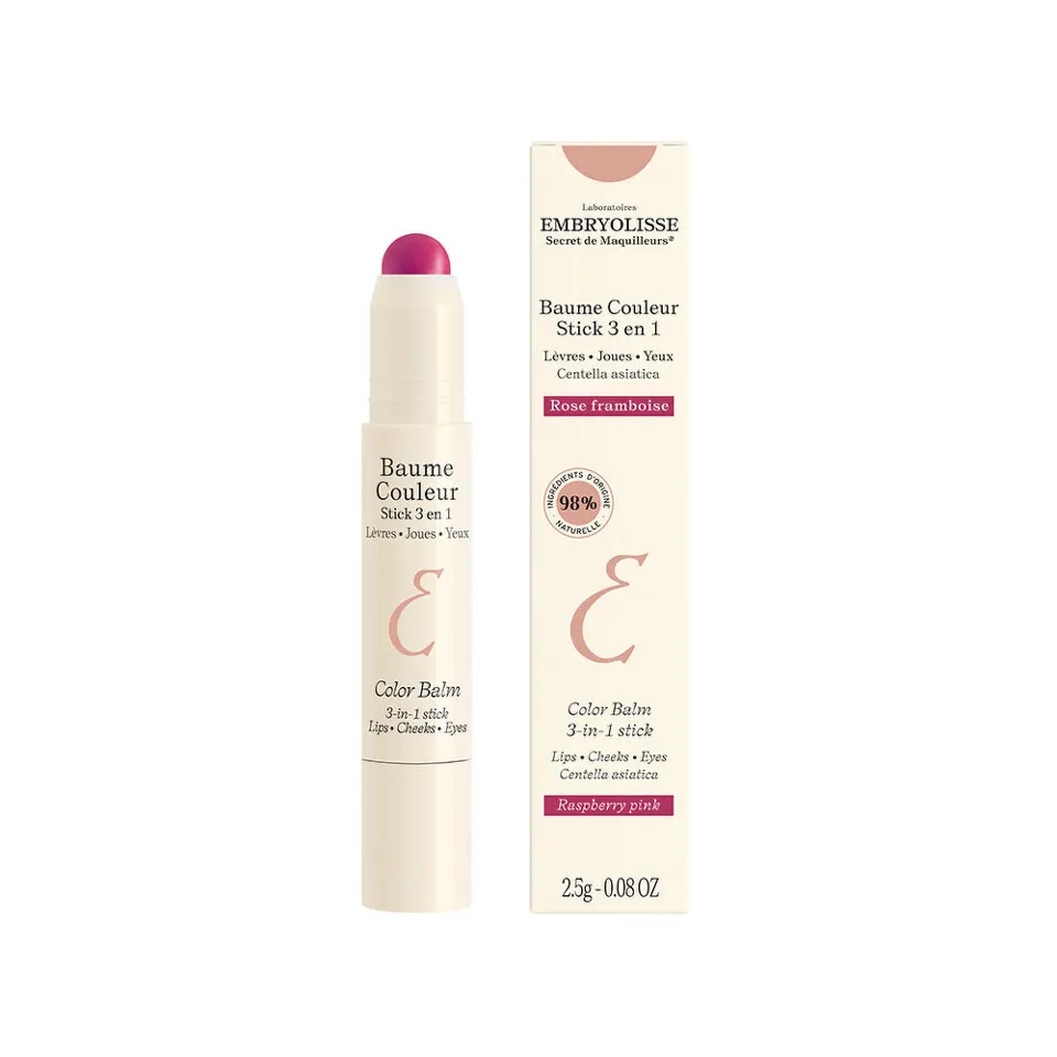 Embryolisse Balzam u stiku 3u1 malina pink, 2,5 g