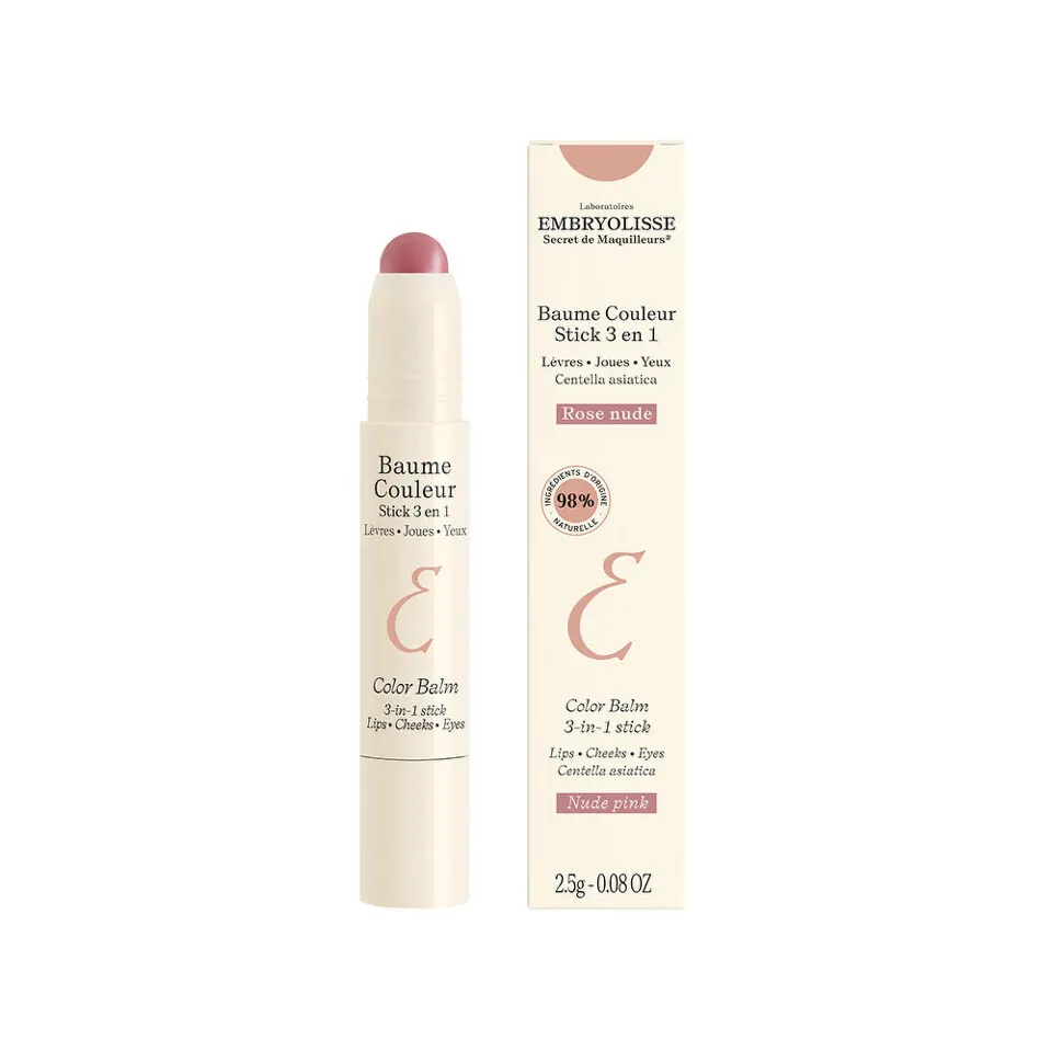 Embryolisse Balzam u stiku 3u1 nude pink, 2,5 g