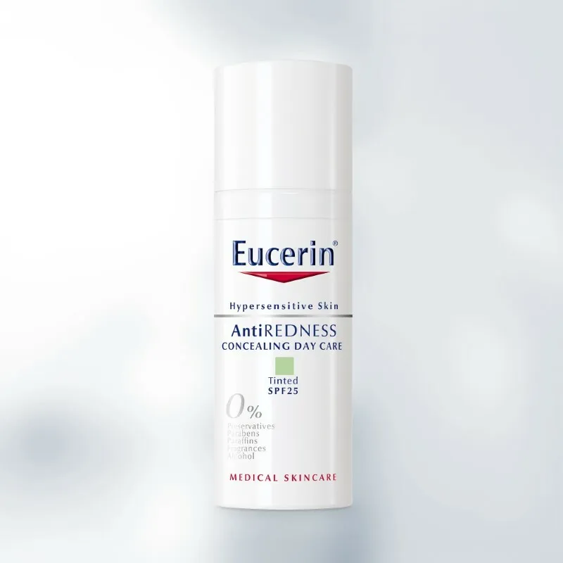 Eucerin AntiREDNESS Dnevna krema protiv crvenila sa zelenim pigmentima, 50 ml