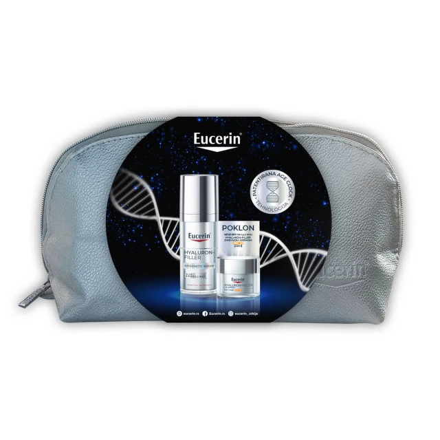 Eucerin Box Epigenetic Serum, 30 ml + Hyaluron Filler SPF 30, 20 ml GRATIS