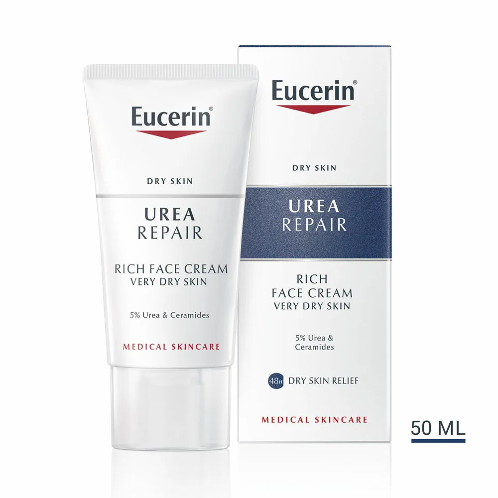 Eucerin Noćna krema za lice sa 5% Uree, 50 ml