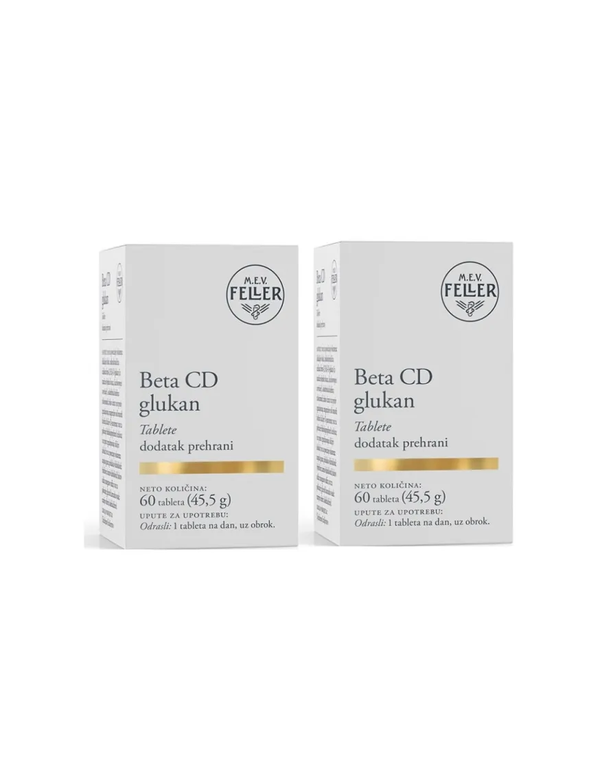 Feller beta CD glukan 60 tableta, 1+1