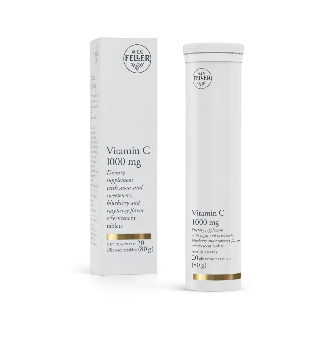 Feller vitamin C 1000 mg, 20 šumećih tableta