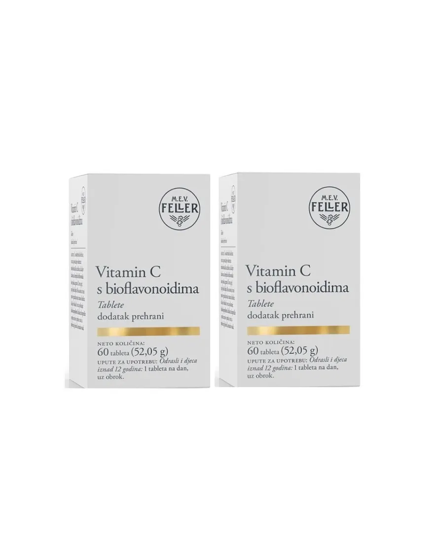 Feller vitamin C sa bioflavonoidima 60 tbl 1+1