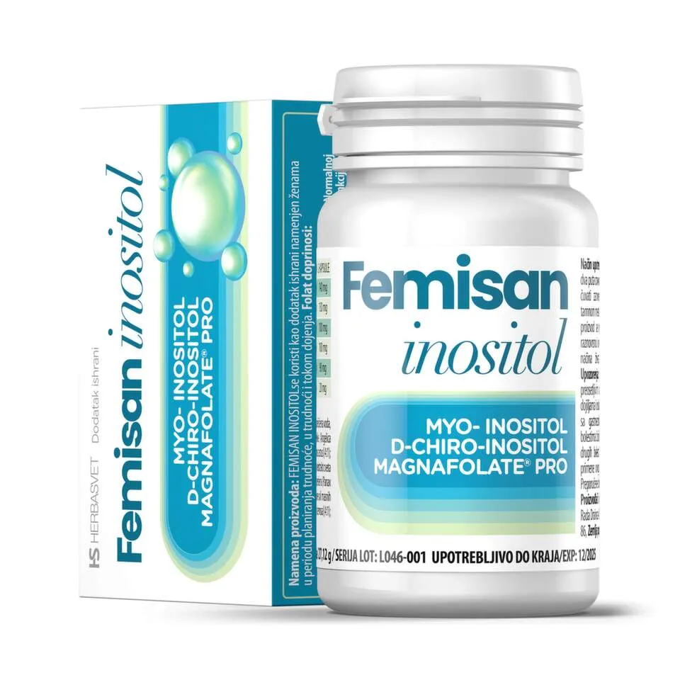 Femisan Inositol, 60 kapsula