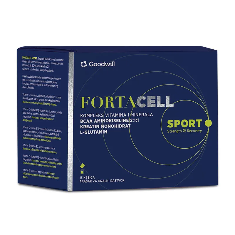 Fortacell Sport, 15 kesica