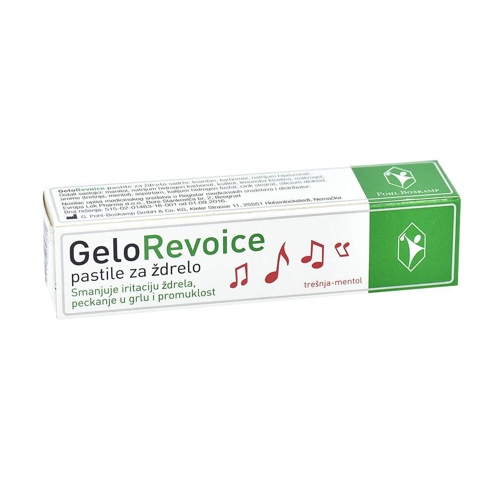 GeloRevoice, 20 pastila