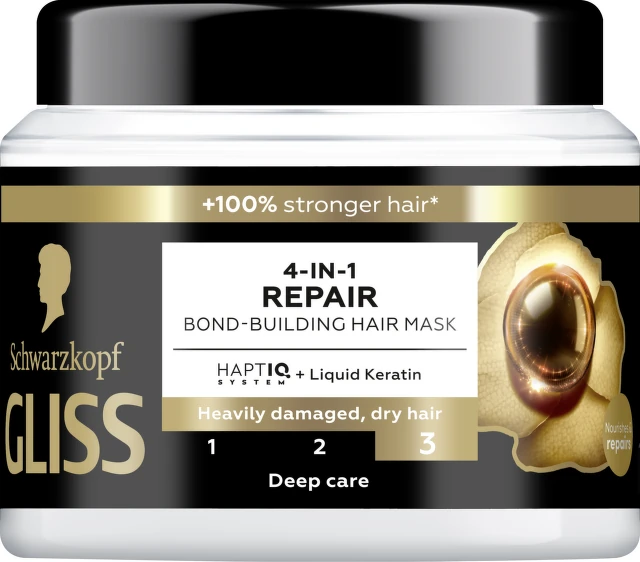 Gliss Repair maska za kosu u teglici, 400 ml