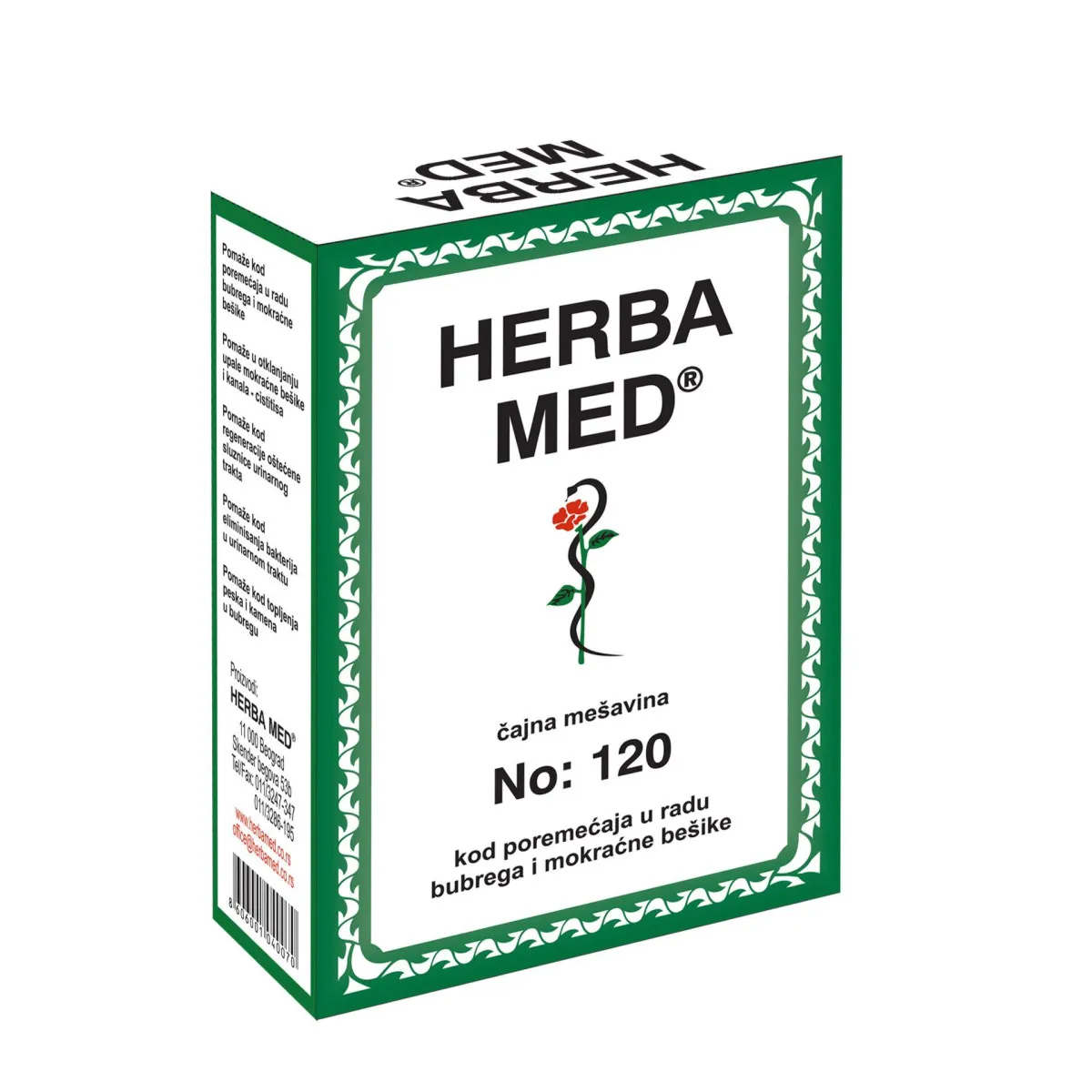 HERBA MED Čaj No. 120, 100 g