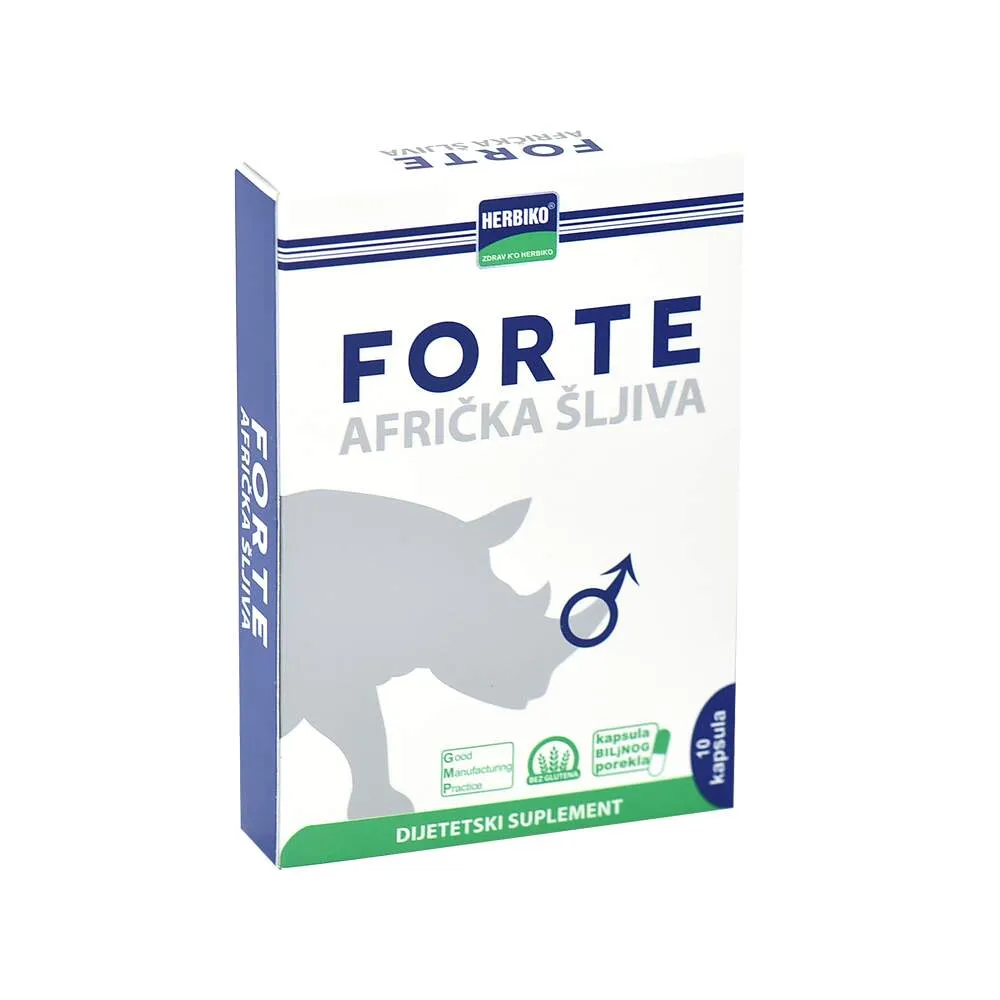 Herbiko® afrička šljiva forte 10 kapsula