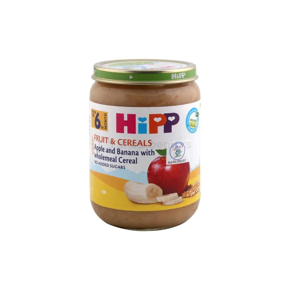 Hipp kašica integralne žitarice sa voćem 190 g