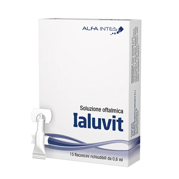 Ialuvit kapi za oči 0,6 ml, 15 ampula