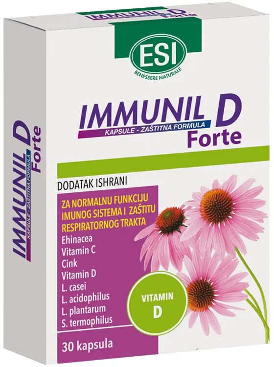 Immunil D Forte, 30 kapsula