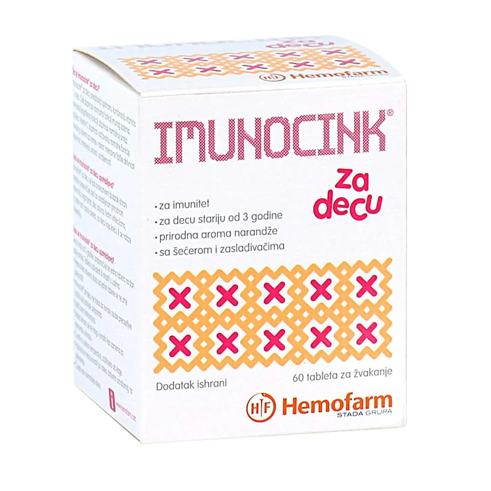 Imunocink za decu, 60 tableta za žvakanje