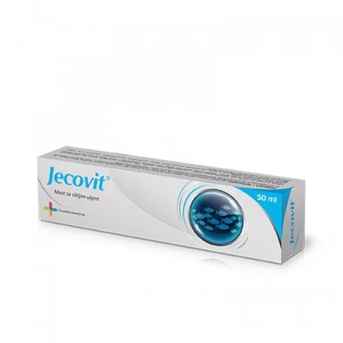 Jecovit mast sa ribljim uljem, 50 ml