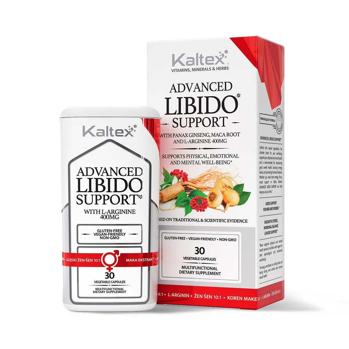 Kaltex Advanced Libido Support, 30 kapsula