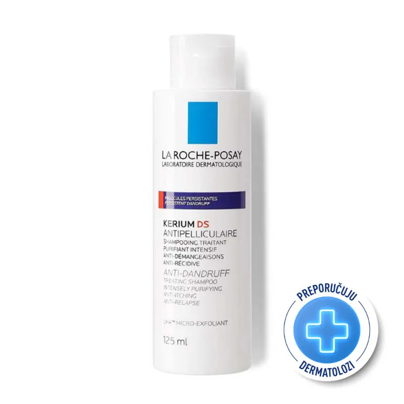 La Roche-Posay Kerium DS Šampon protiv peruti i svraba, 125 ml