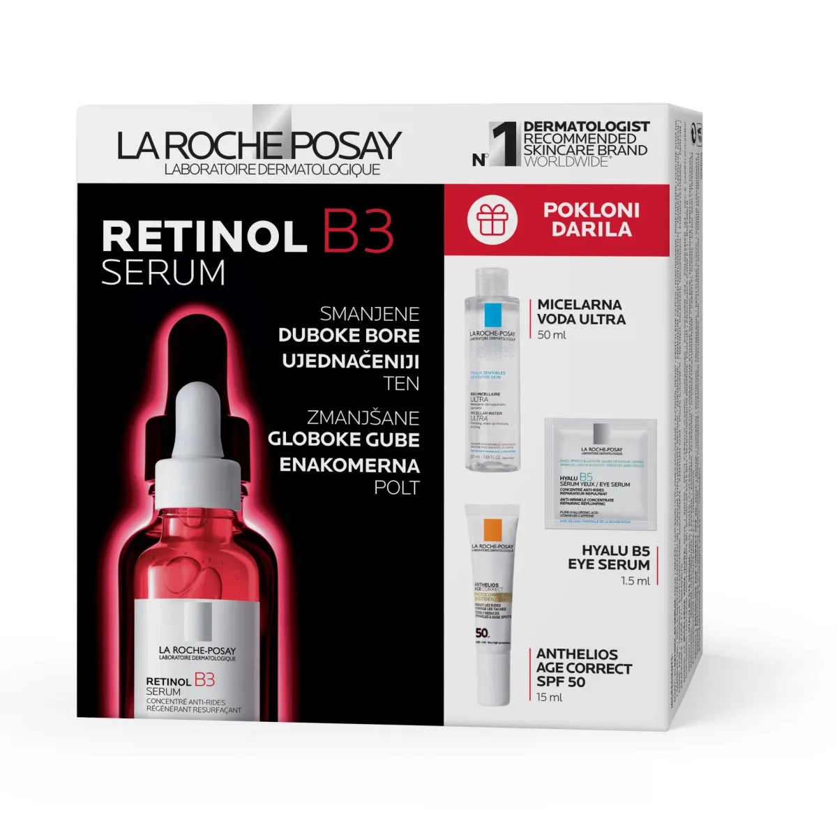 La Roche-Posay Retinol B3 Rutina za ujednačeniji ten i smanjenje bora PROMO
