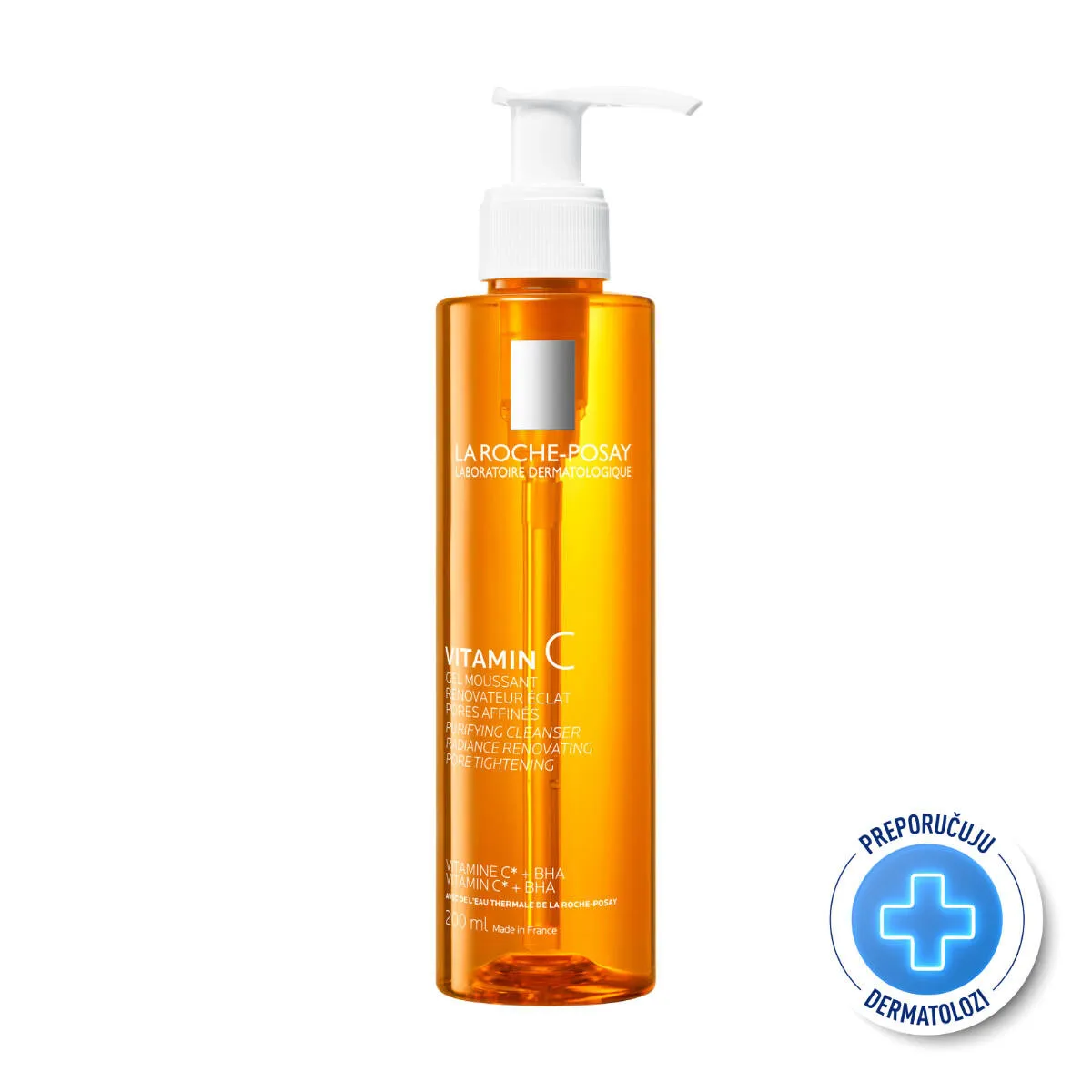 La Roche-Posay Vitamin C Gel za čišćenje lica, 200 ml