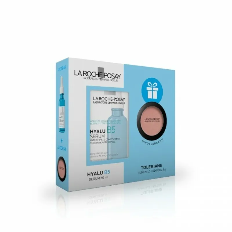 La Roche-Posay Hyalu B5 serum 30ml + Toleriane rumenilo GRATIS