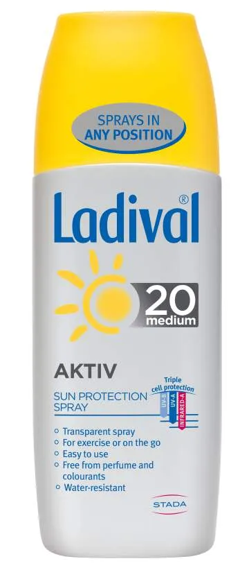 Ladival Transparent Sprej SPF 20 150 ml