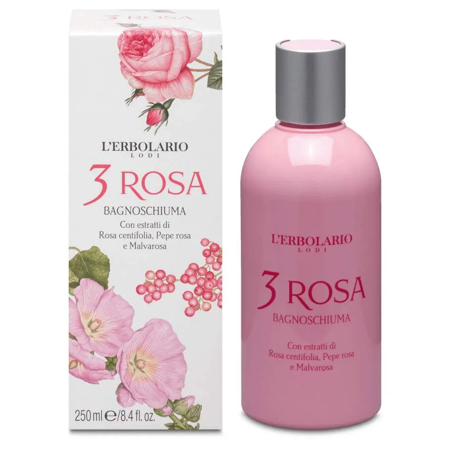 Lerbolario 3 Rosa gel za tuširanje 250 ml