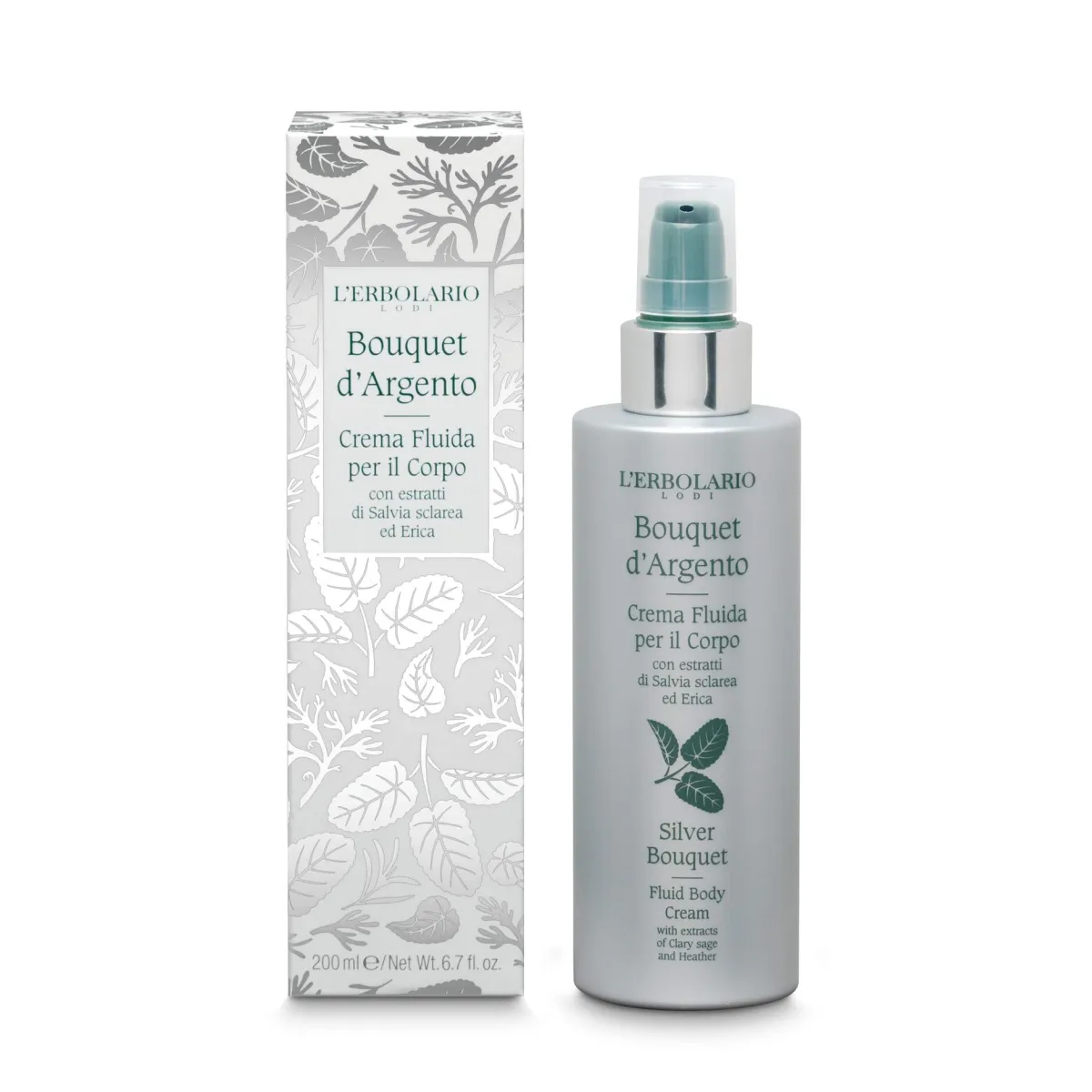 Lerbolario Bouquet d'Argento fluid za telo 200 ml