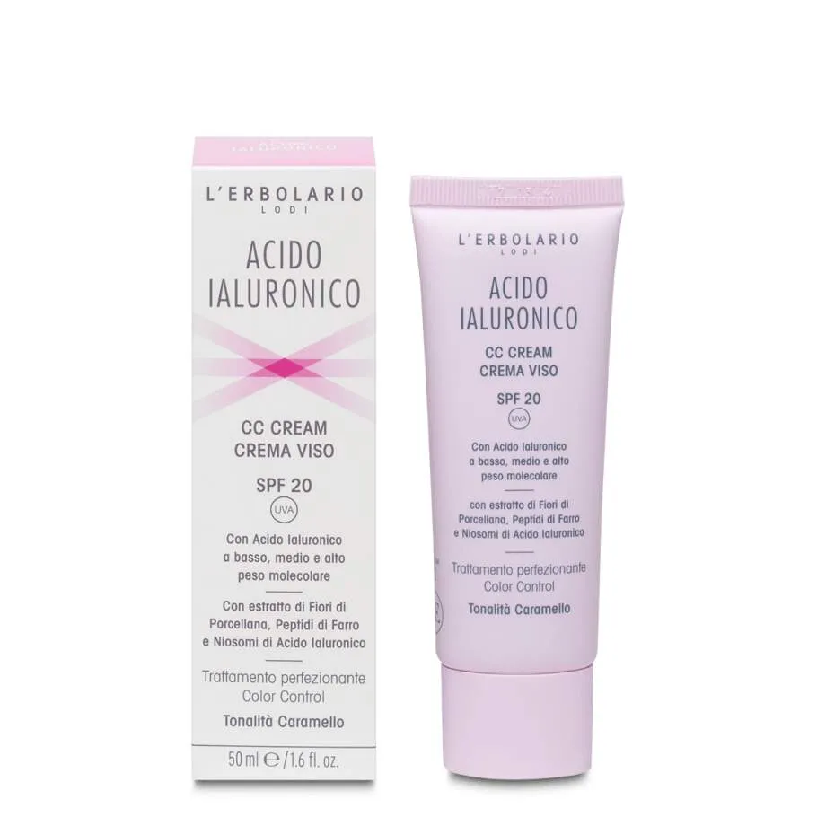 Lerbolario CC krema za lice - Karamel Acido Ialuronico 50 ml