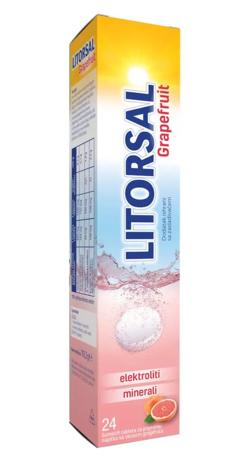 Litorsal grapefruit, 24 šumeće tablete