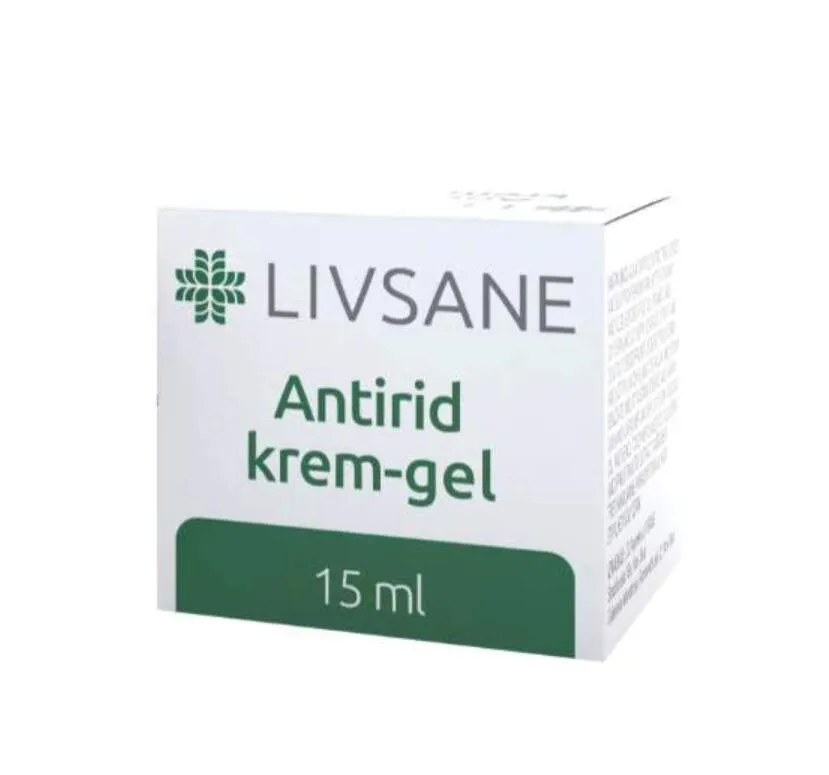 LIVSANE Antirid krem-gel, 15 ml