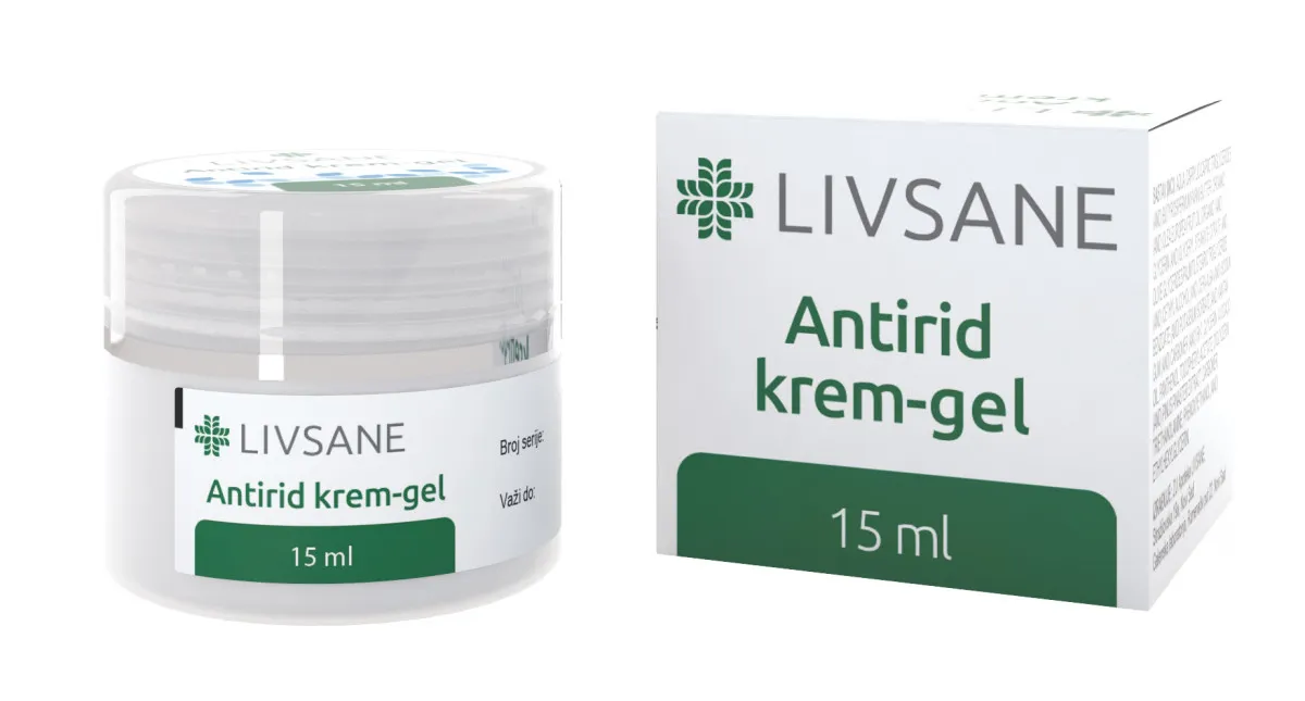 LIVSANE Antirid krem-gel 15 ml