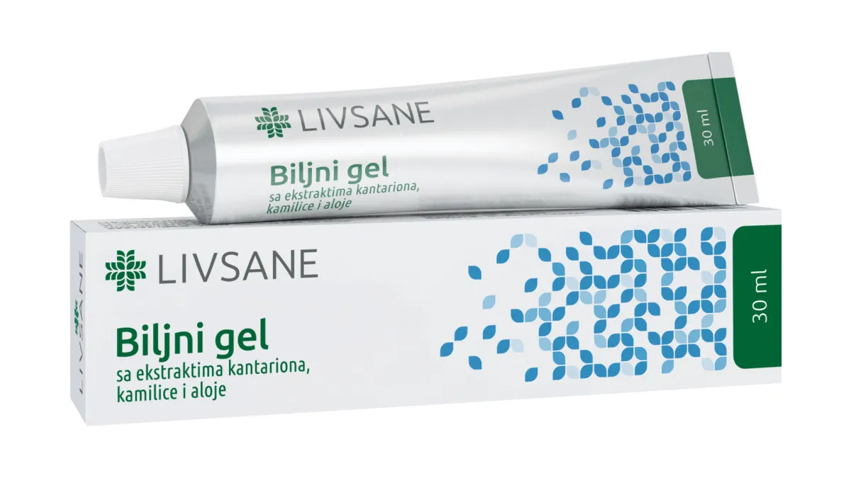 LIVSANE Biljni gel 30 ml