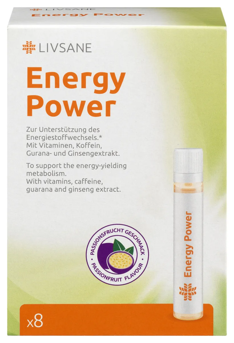 LIVSANE Energy Power rastvor 8x22,5ml
