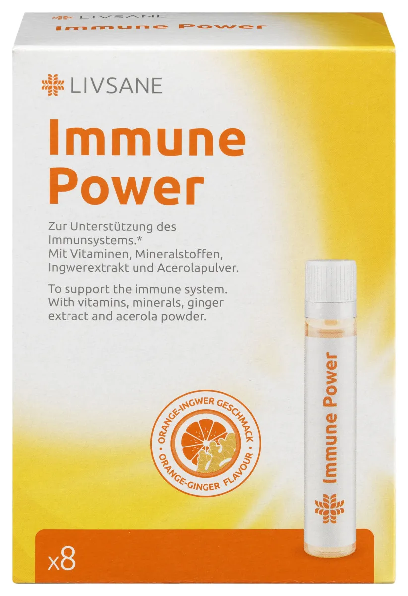 LIVSANE Immune Power rastvor 8x22,5ml