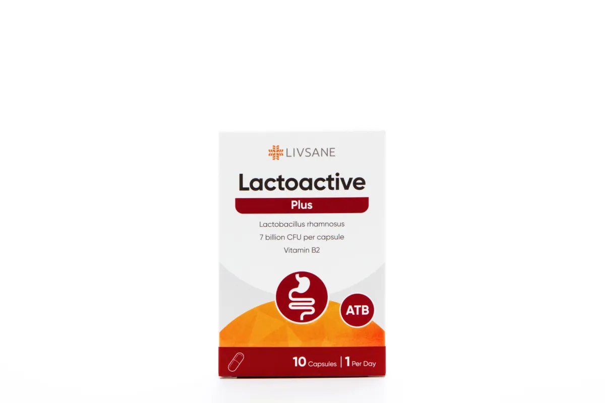 LIVSANE Lactoactive Plus, 10 kapsula