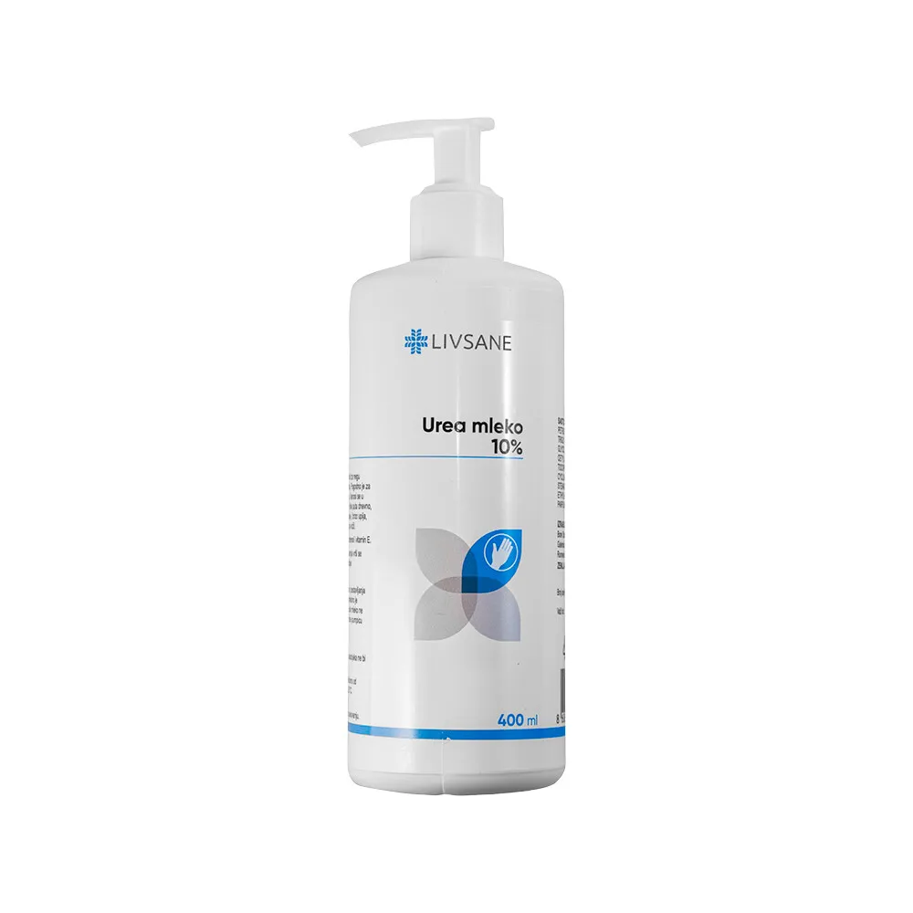 LIVSANE Mleko za telo sa 10% uree, 400 ml