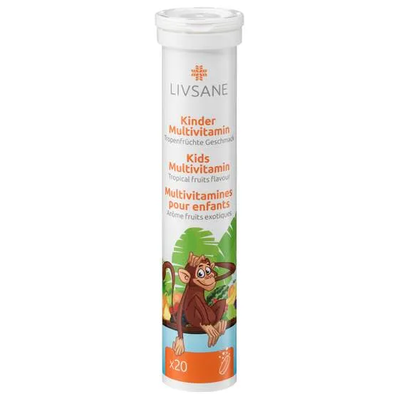 LIVSANE Multivitamini za decu 20 šumećih tableta