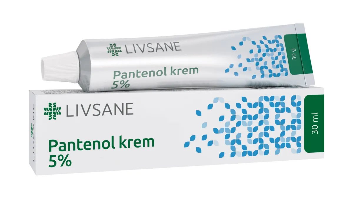 LIVSANE Pantenol krem 5% 30 ml