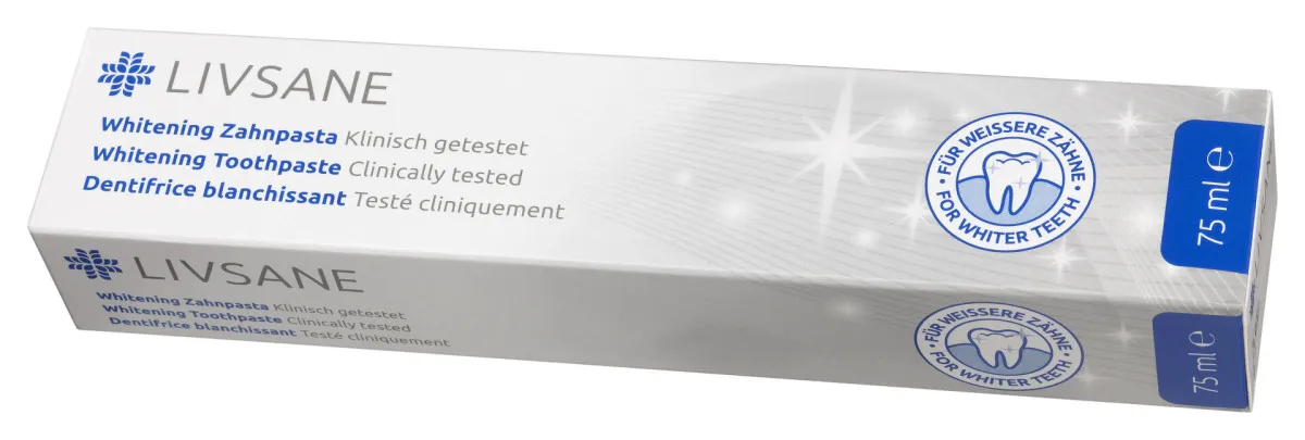 LIVSANE Pasta za zube Whitening 75 ml