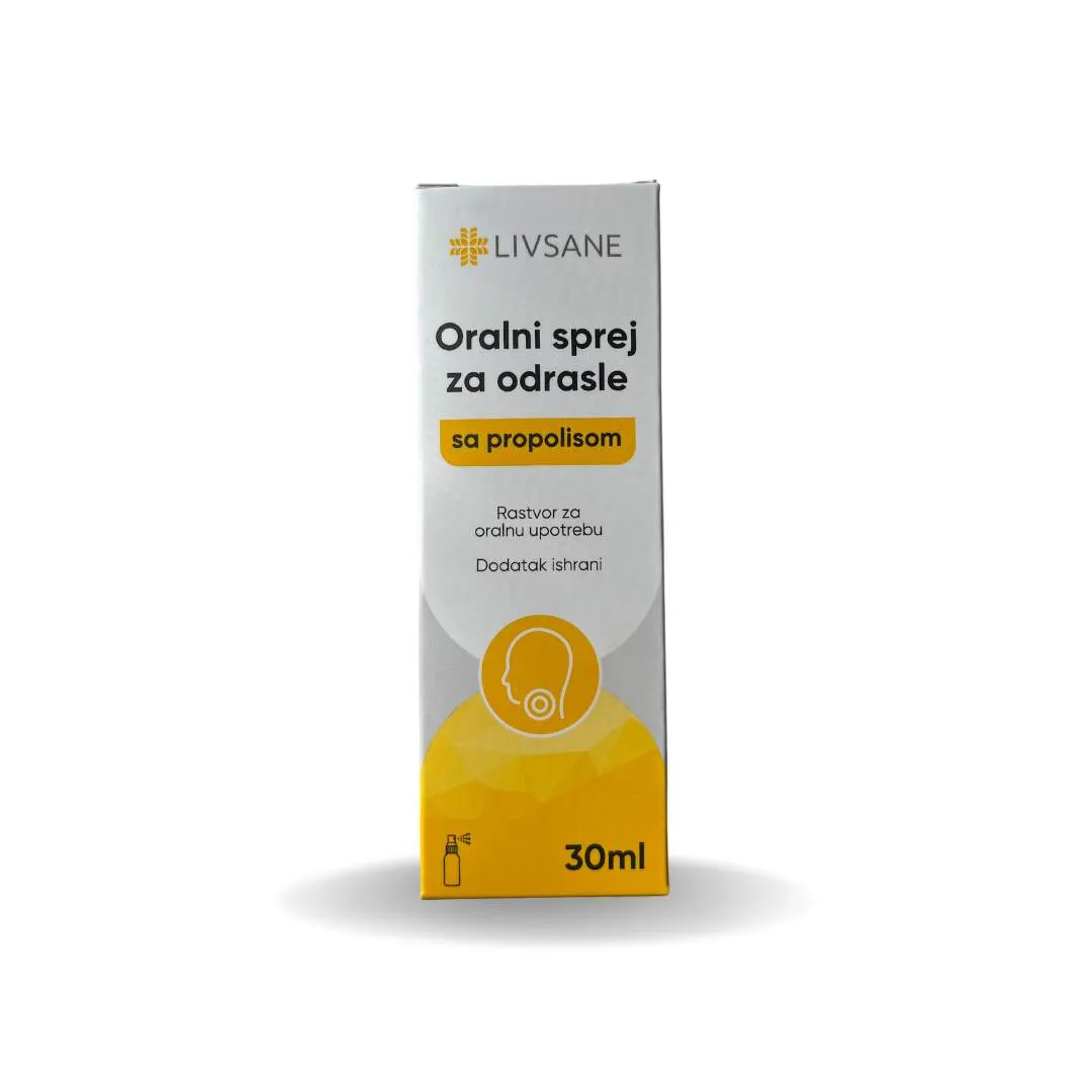 LIVSANE Propolis Oralni sprej, 30 ml