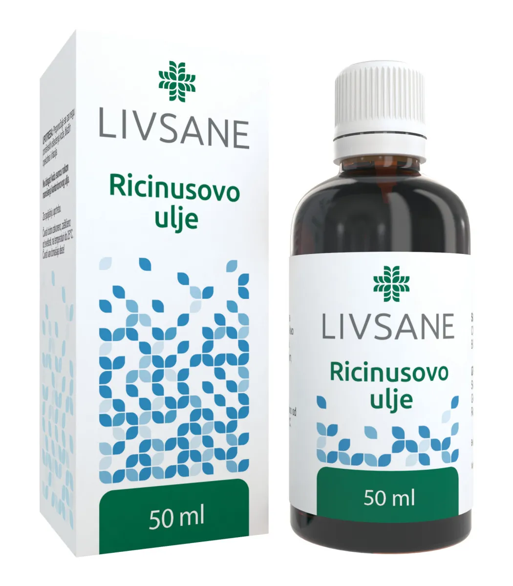 LIVSANE Ricinusovo ulje 50 ml