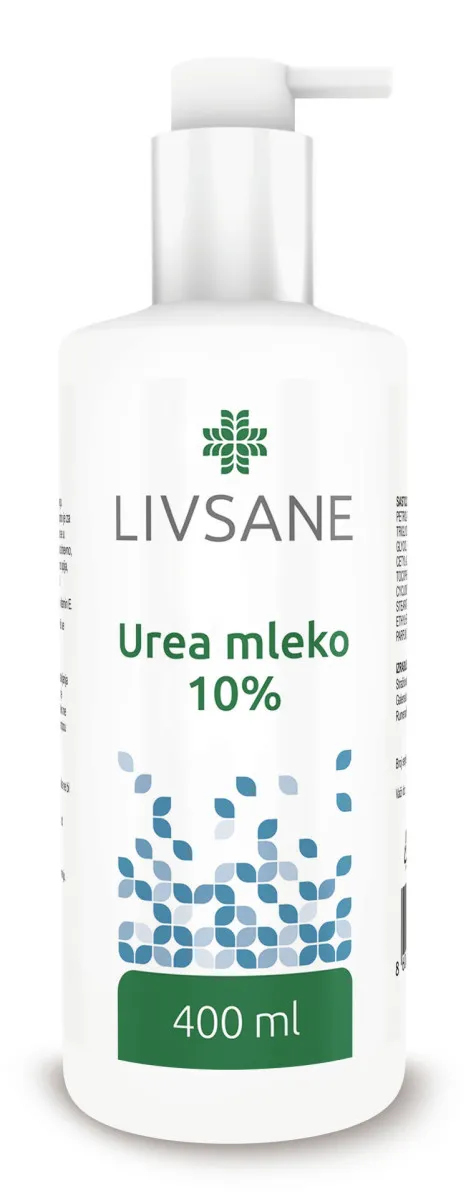 LIVSANE Urea mleko 10% 400 ml